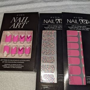 Avon bundle of 3 nail art sets